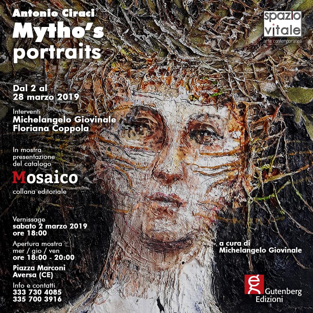 Mytho’s portraits  opere di Antonio Ciraci