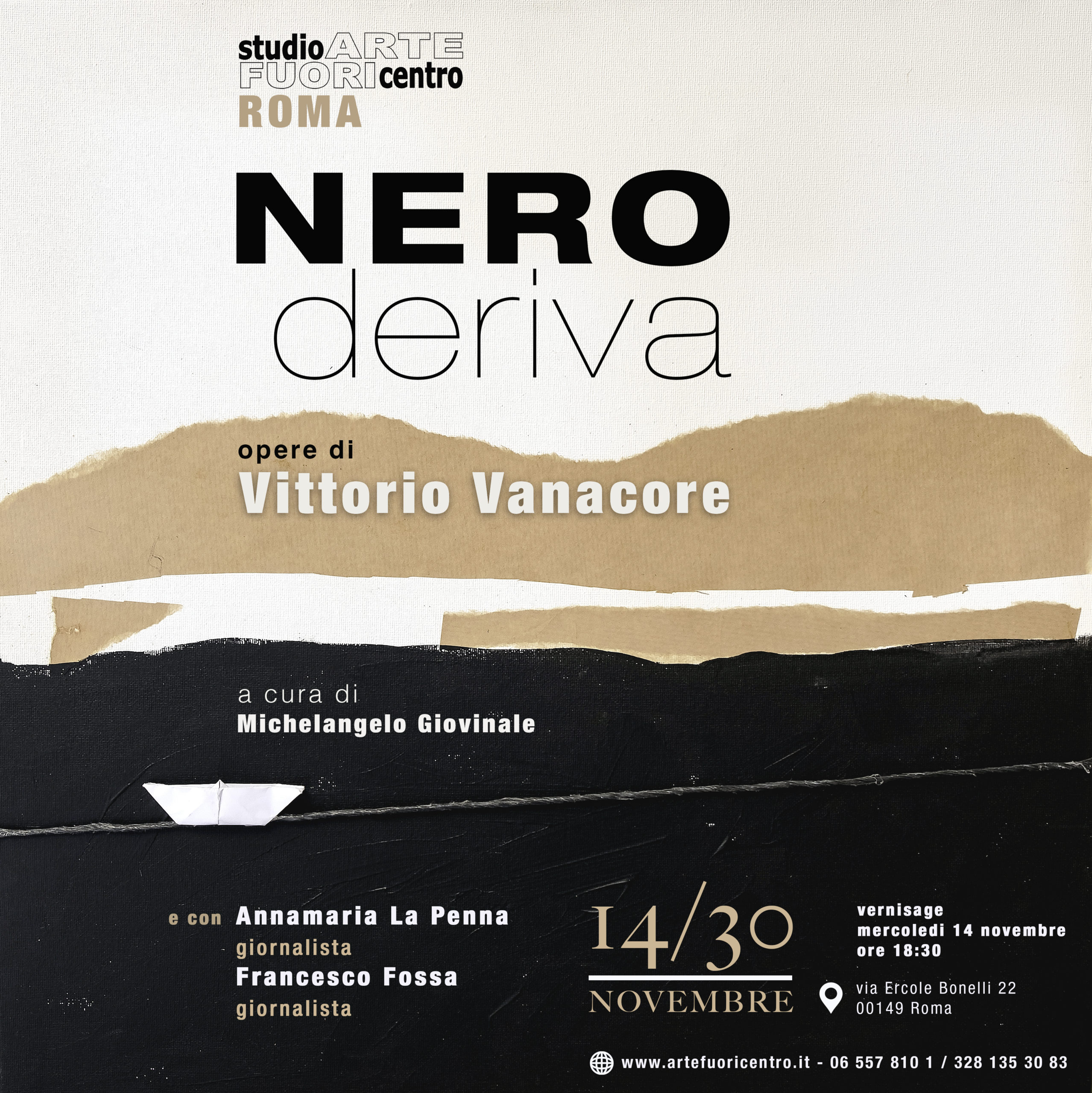 Nero deriva  opere di Vittorio Vanacore